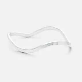 Thick Wave Bangle