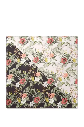 Tropical Splice Silk Square
