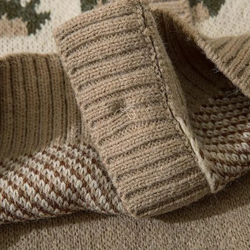 Ugly Woodland Critters Knitted Sweater Cardigans