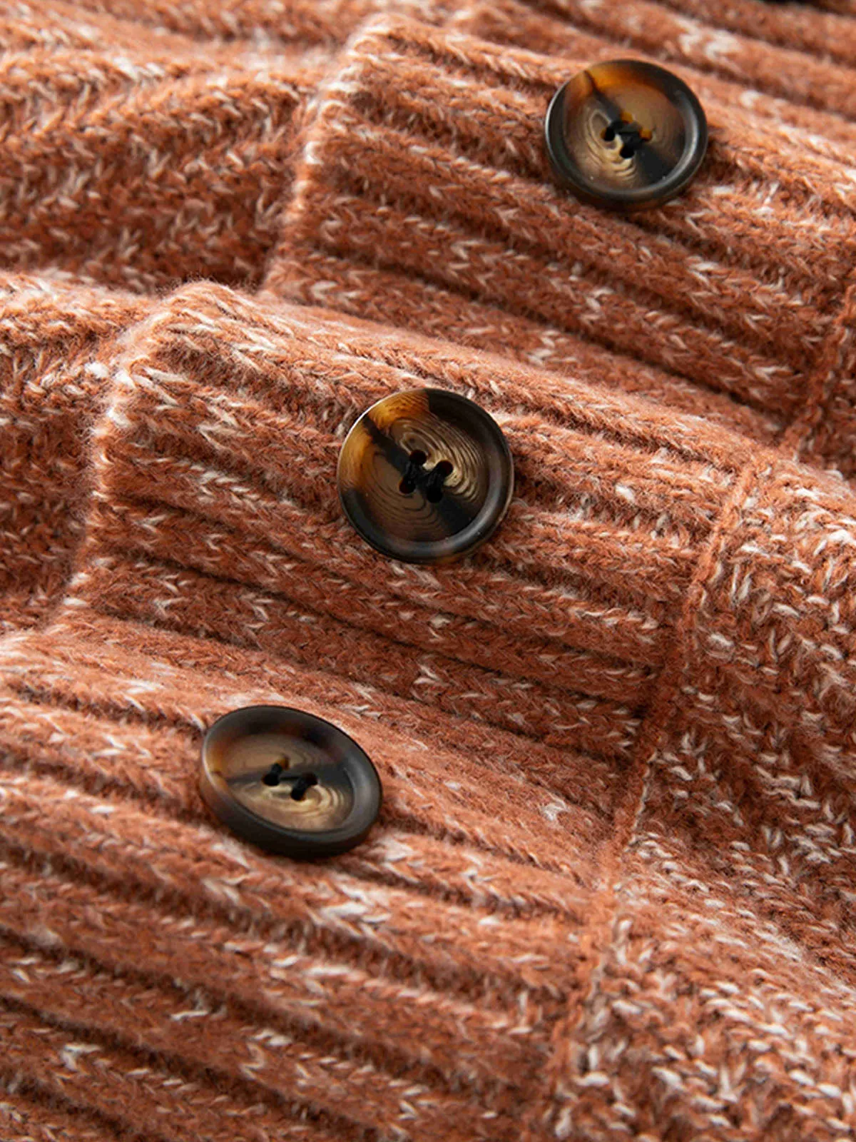 Unique Vintage Shawl-Collar Cardigan