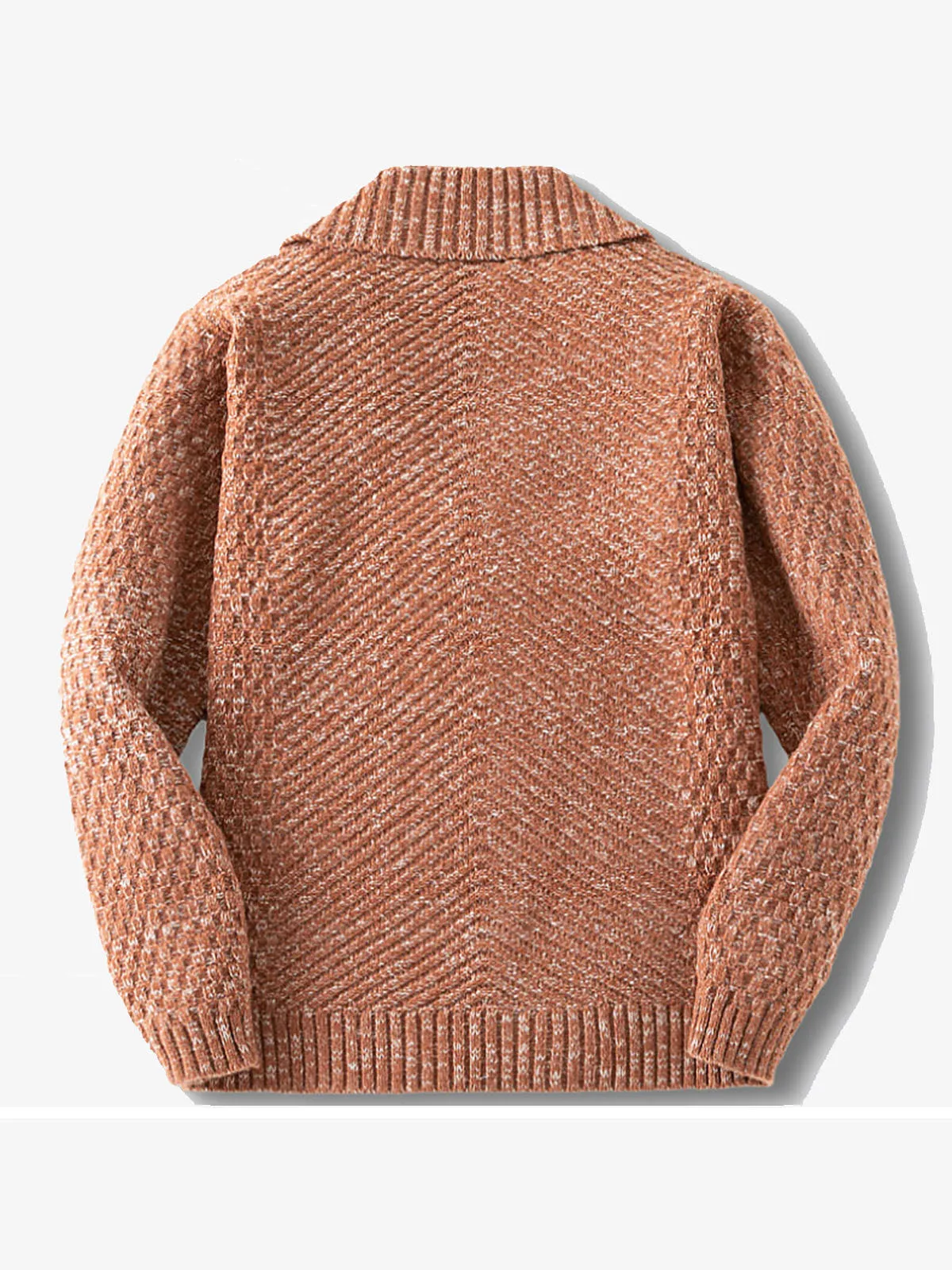 Unique Vintage Shawl-Collar Cardigan