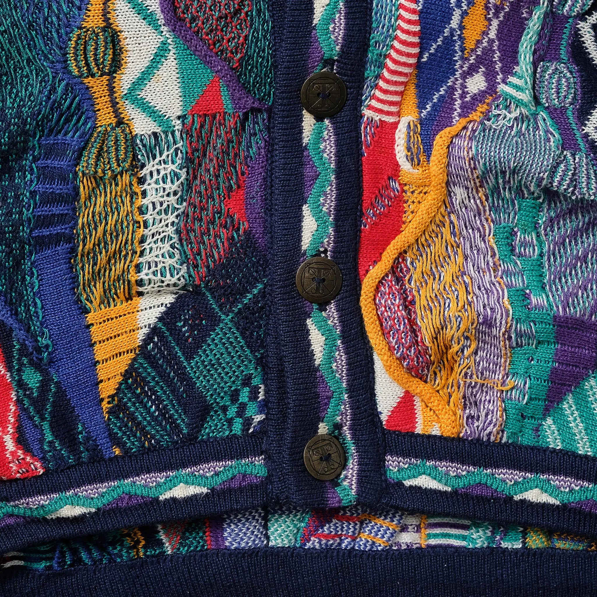 Vintage Tundra Knit Cardigan Large
