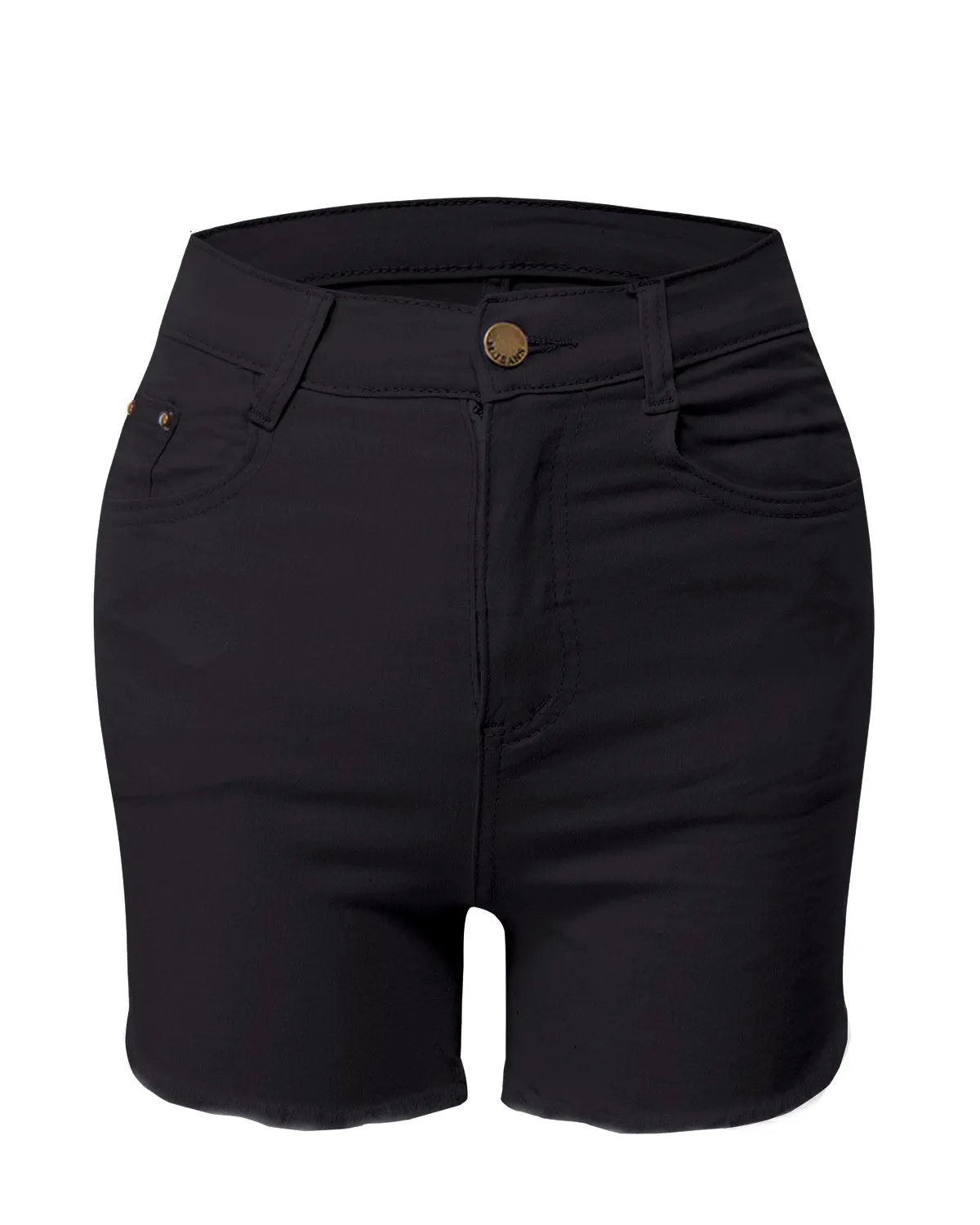 Women Button Denim Jeans Bodycon Pants