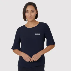 Women's Fluted Sleeve Top - DEMO
