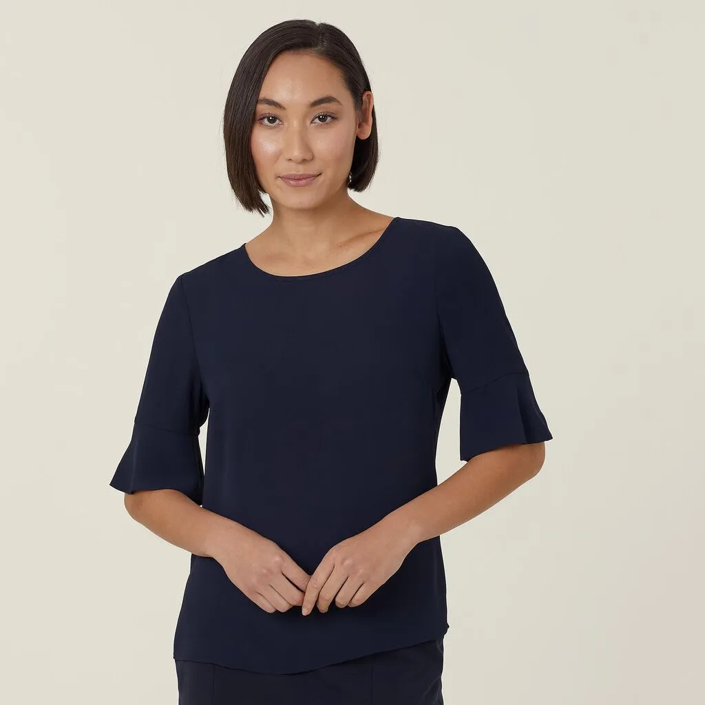 Women's Fluted Sleeve Top - DEMO